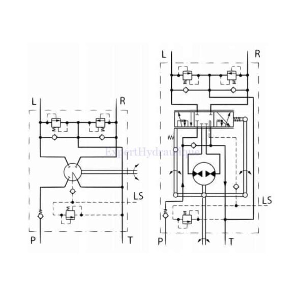Schéma de fonctionnement OSPC 200 LS